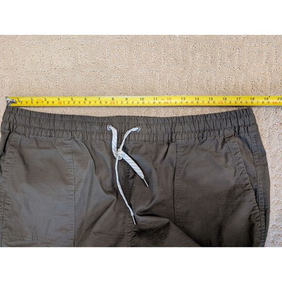 Vuori Ripstop Drawstring Pants Women XL XLarge Olive Green VW450 Organic Cotton - Picture 8 of 9